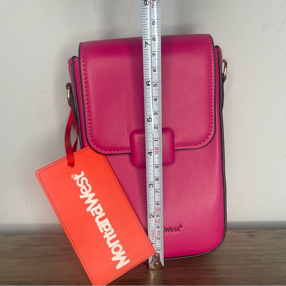 Brand new Montana west montanawest fuscia pink crossbody purse bag - Picture 4 of 7